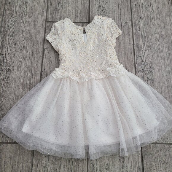 btween Baby girl Floral Lace & Tulle Holiday Party Dress Size 18M - Picture 8 of 8